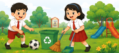 Ilustrasi Anak Bermain